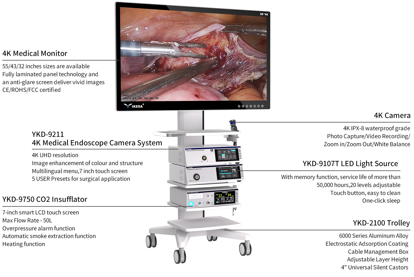 4K UHD All-in-One-Endoskopiesystem