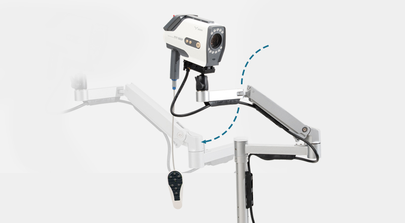 The unique hovering function of the bracket makes operation more convenient