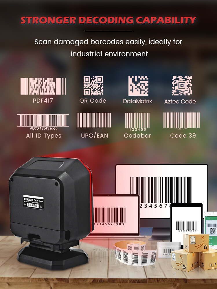 GUANGZHOU SYBLE Supermarket Barcode Scanner