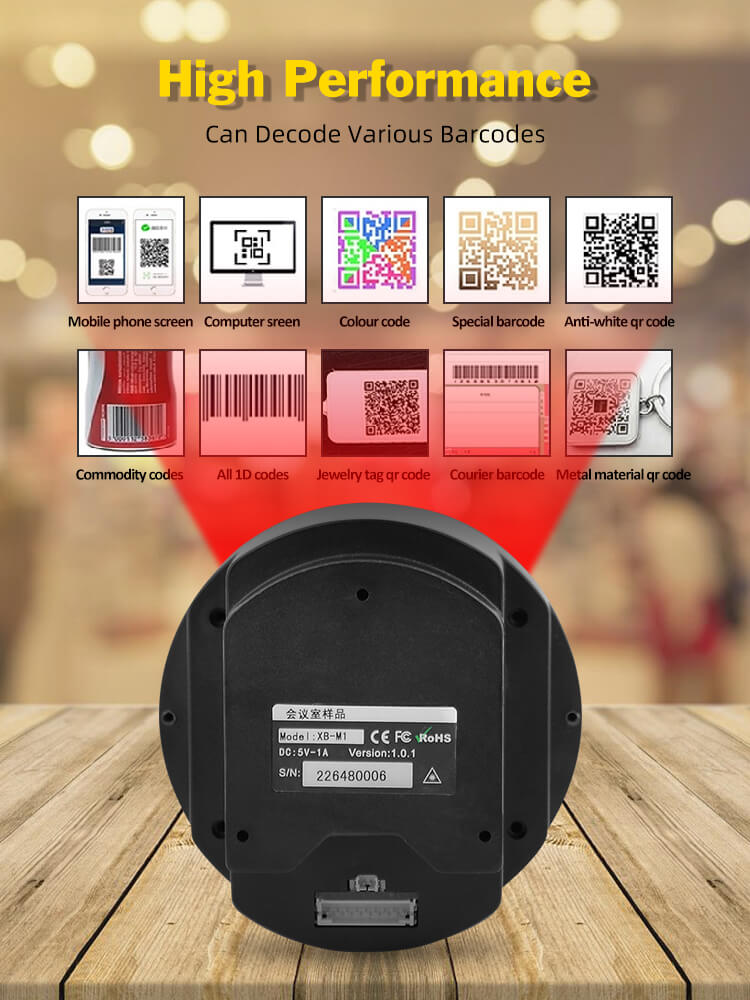 Embedded Barcode Scanner Platform by Syble