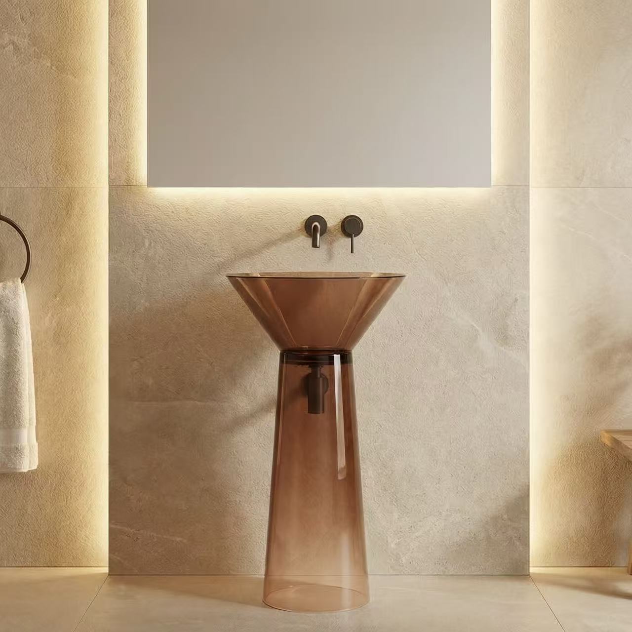 Basin Pedestal Artificial Stone CPG-6628