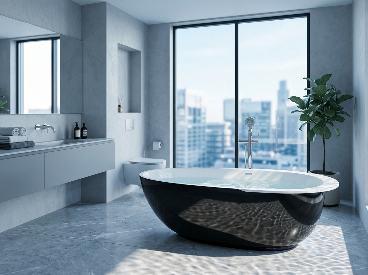 artificial stone bathtub BS-S28