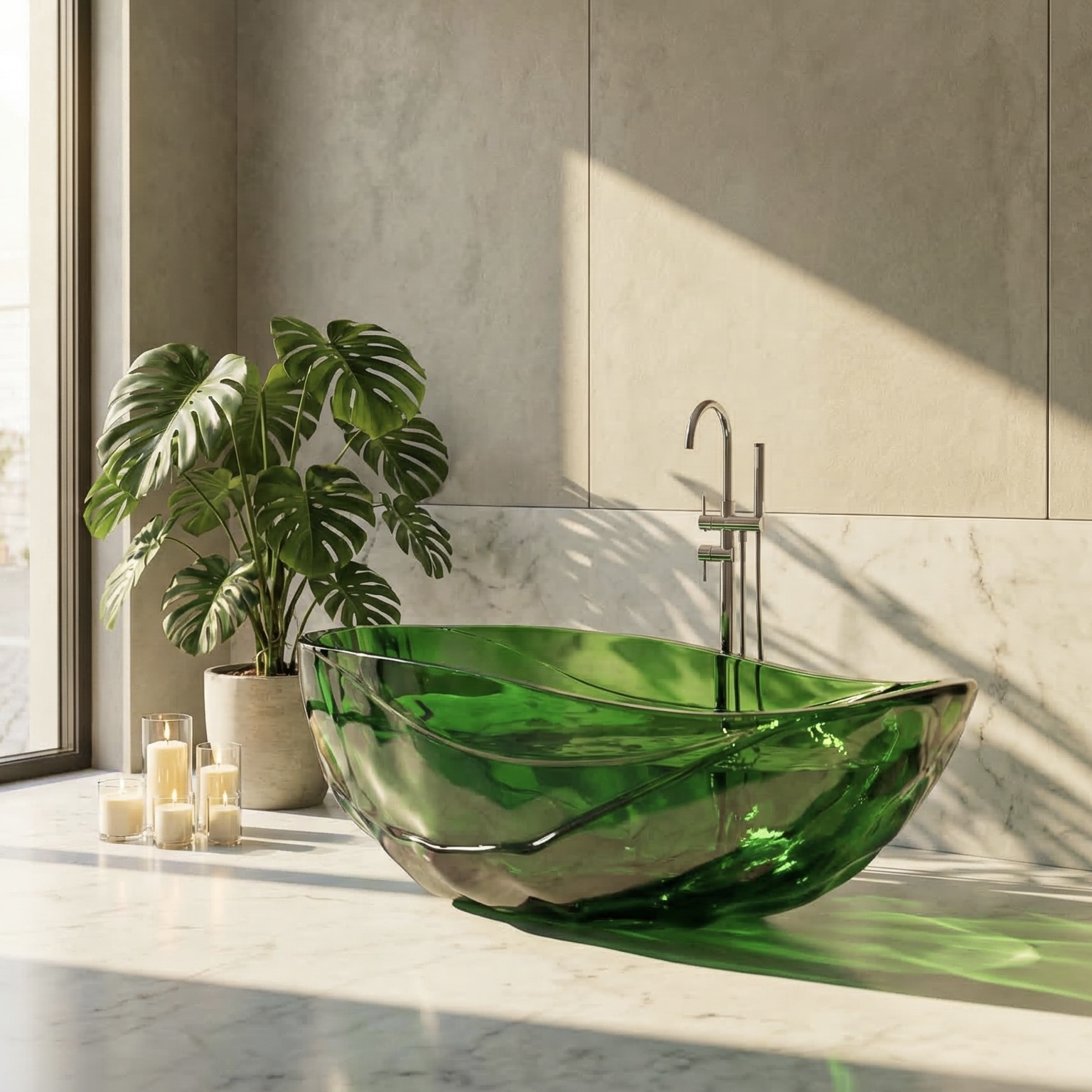 Bathtub Artificial Stone Freestanding CPG-8852