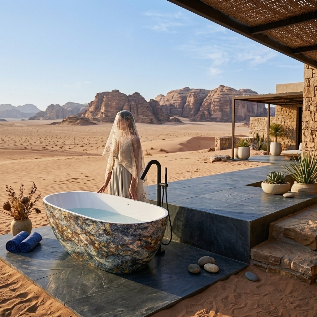 resin stone bathtub BS-S06