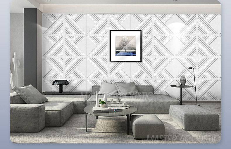 polyester acoustic panel for living room