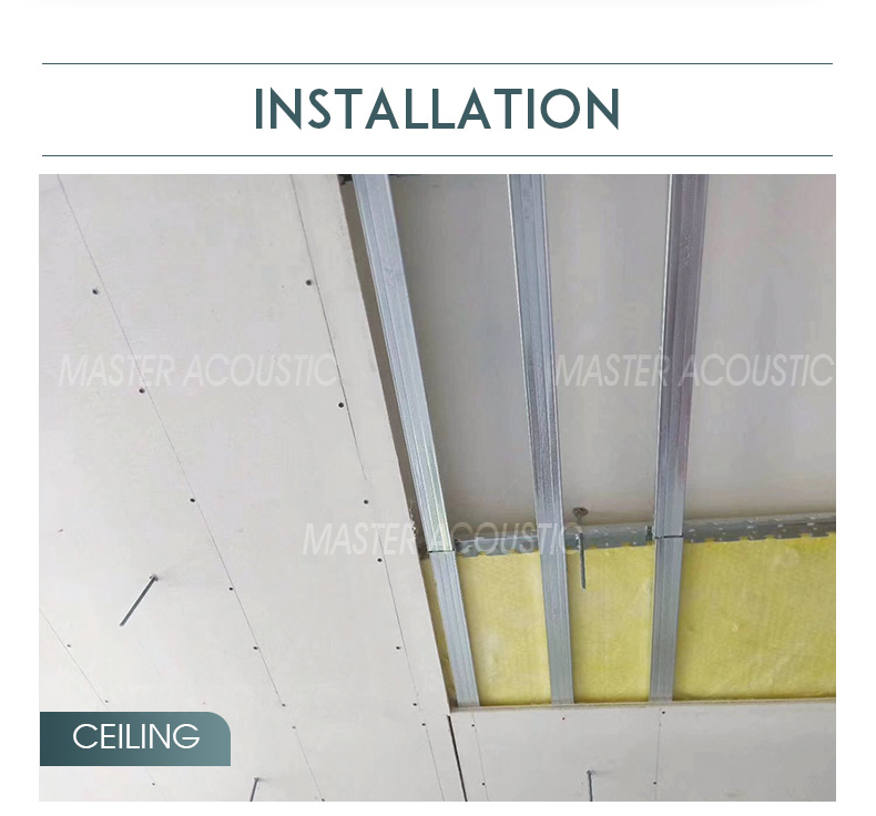 damping sound insulation board installation 