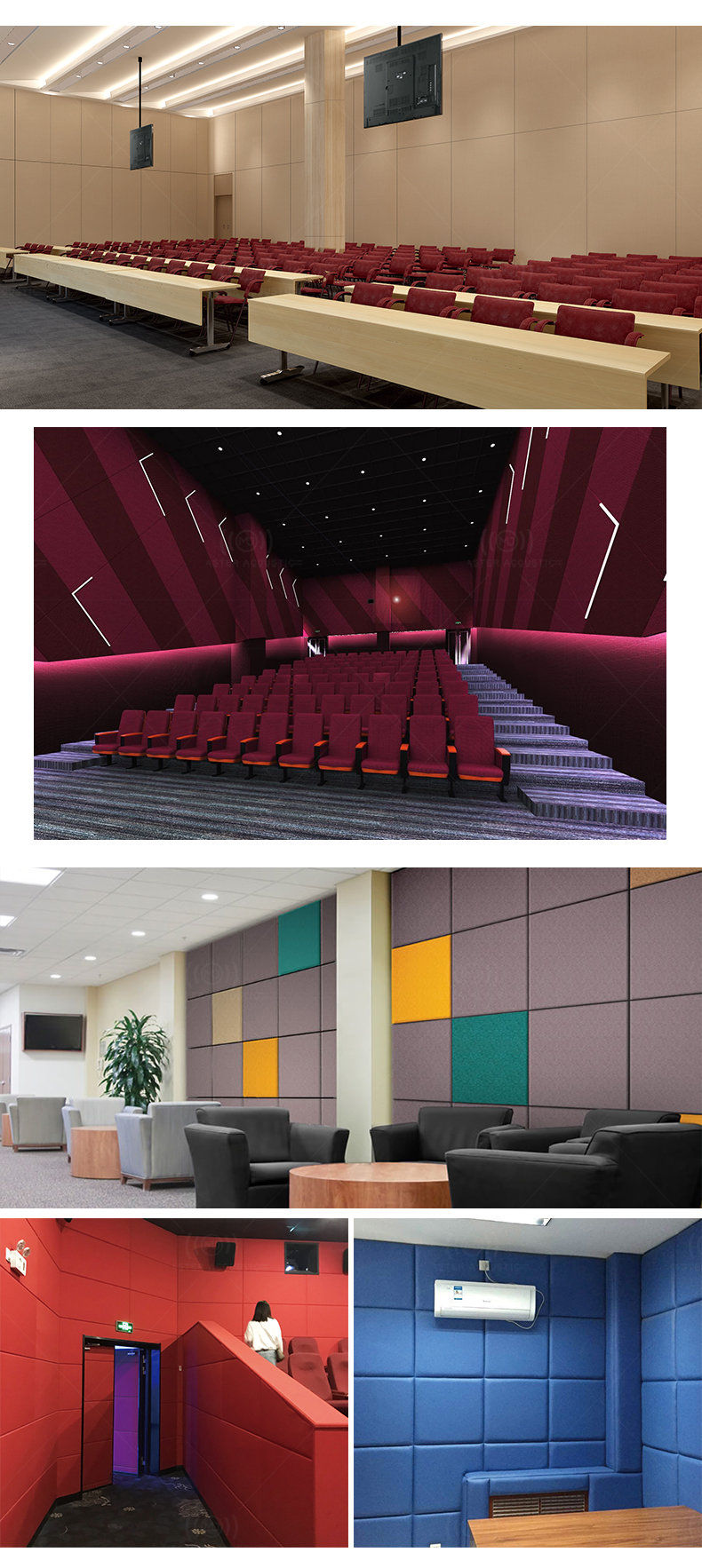 fabric acoustic panel uses
