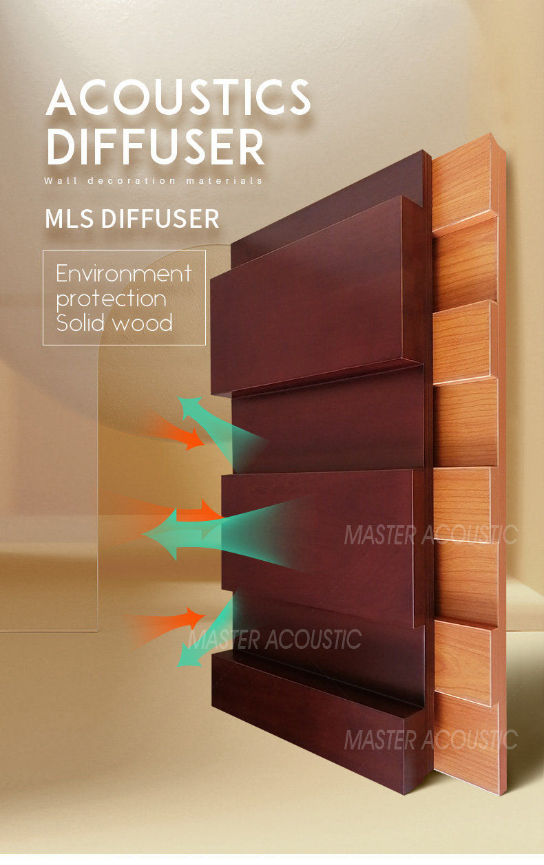 MLS acoustic diffuser