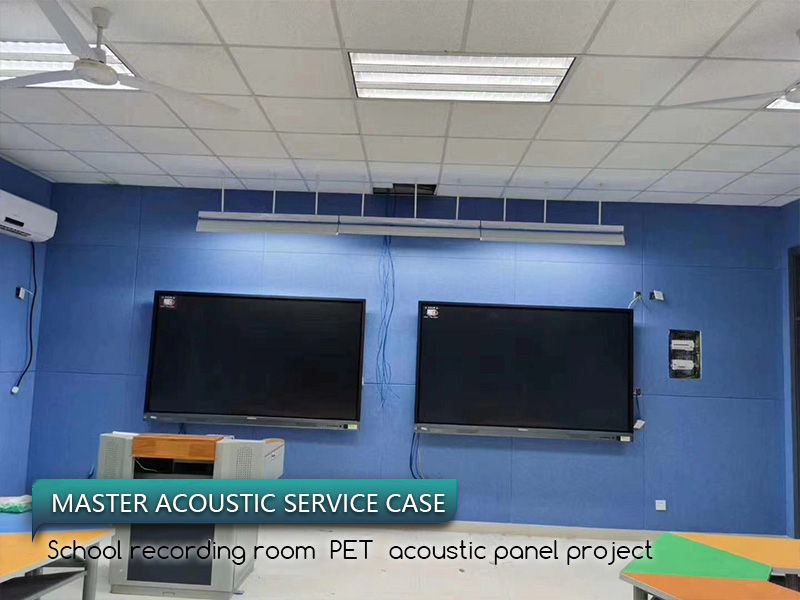 School-recording-room--PET--acoustic-panel-project01
