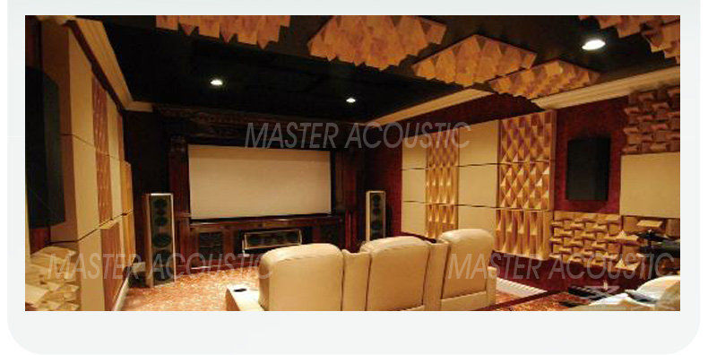 diffusing acoustic panel