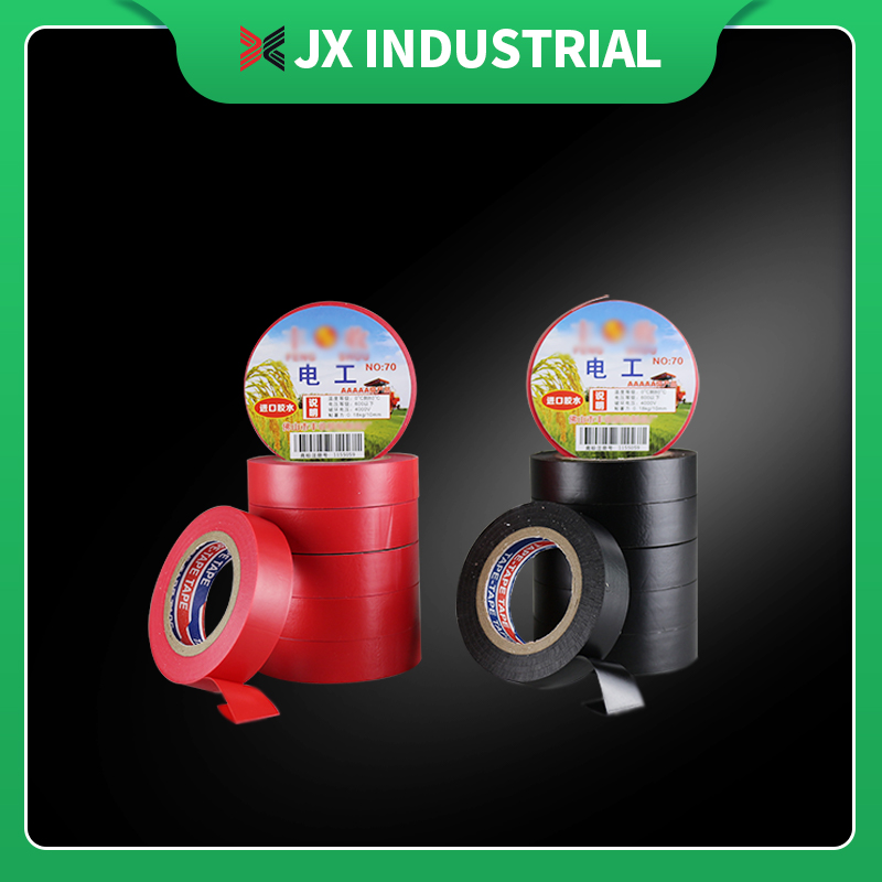 High voltage black pvc electrical insulation tape