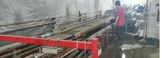 Ceramic Tile Edge Processing Machine | Edge Grinding Production Line ...
