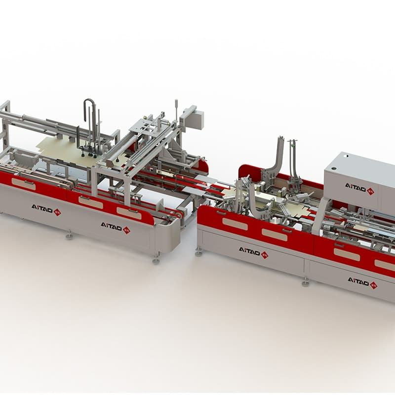 Automatic production line solution with ceramic slab machine