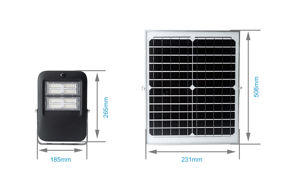 solar flood lights builders warehouse