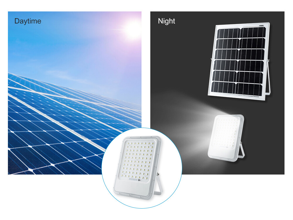 Industrial Solar Flood Lights For Exterior Areas