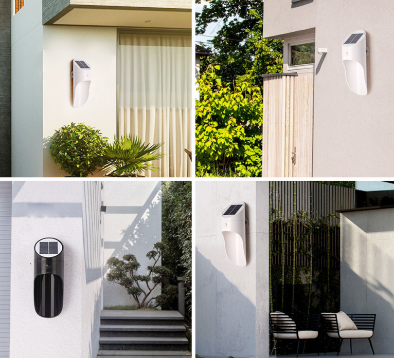 Solar Motion Sensor LED Wall Light: Brighten Up Your Homes Exterior