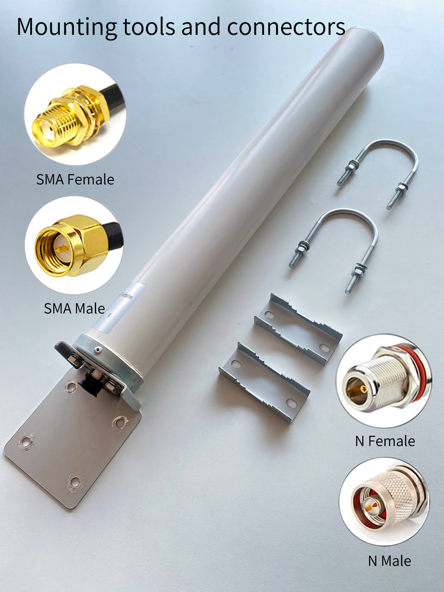 Fiberglass omni antennas