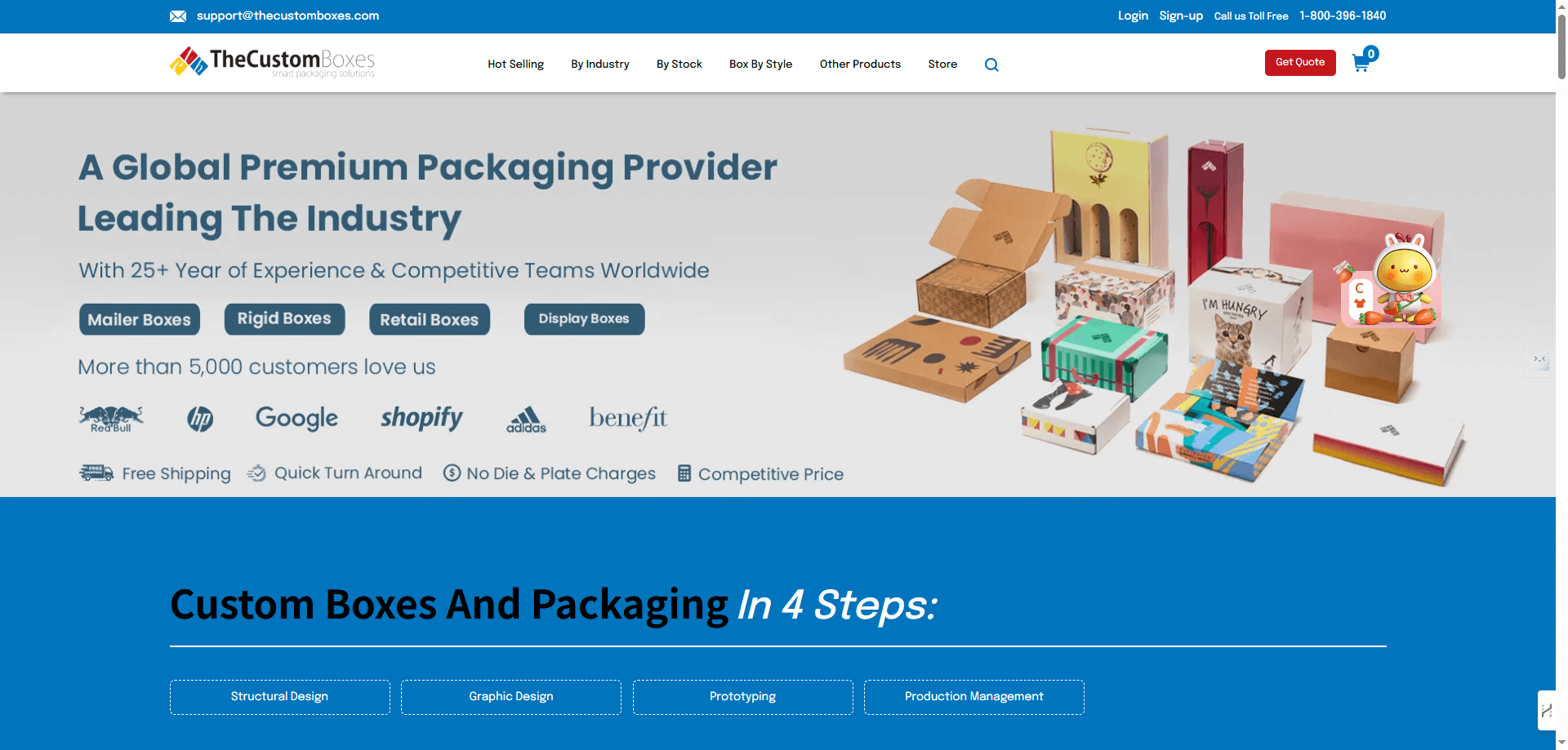 affordable custom boxes supplier