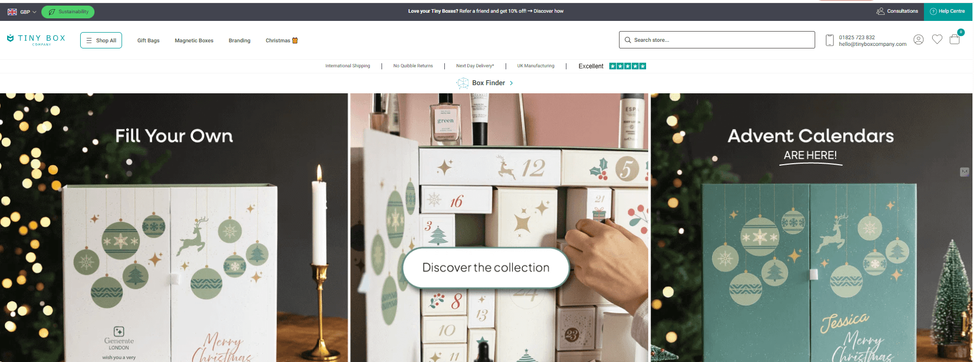 UK gift box supplier