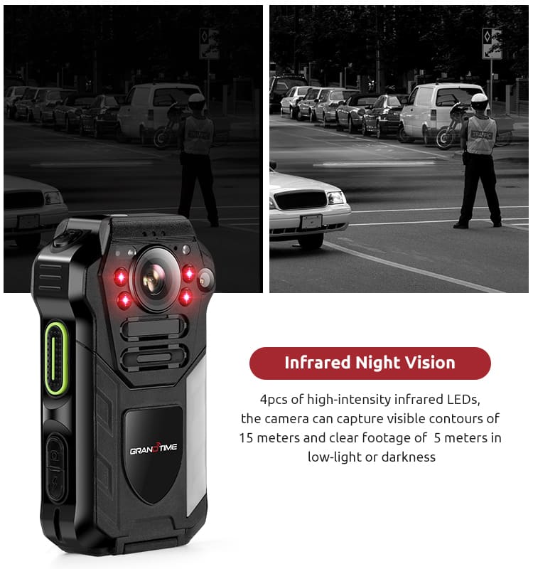 4G Body Worn Camera for Traffic Management