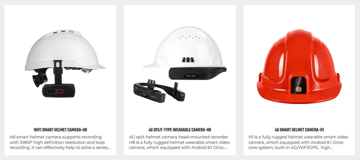 Smart Helmet Camera Manufacturer