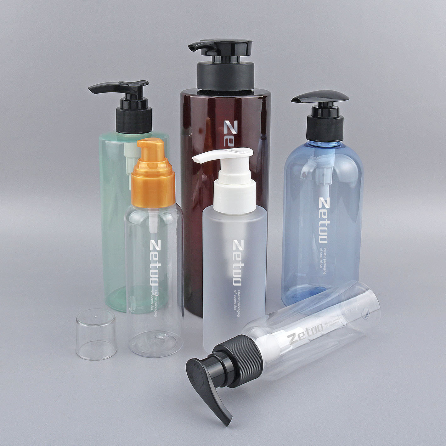Customized_Cosmetic_PET_Bottles_with_Pump1