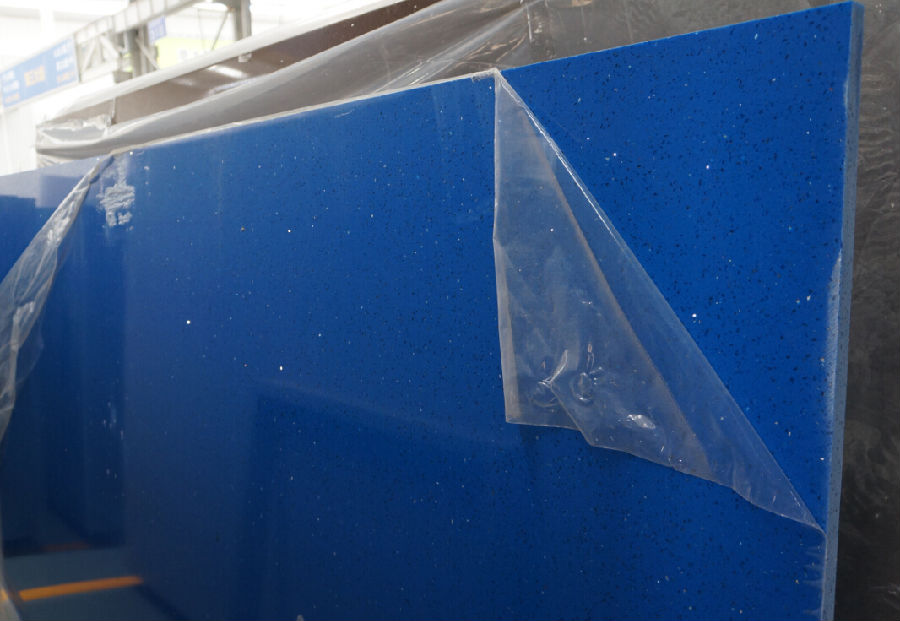 Crystal Light Blue Composite Stone Countertops Kitchen Countertops