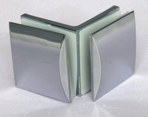 glass to glass square clamp