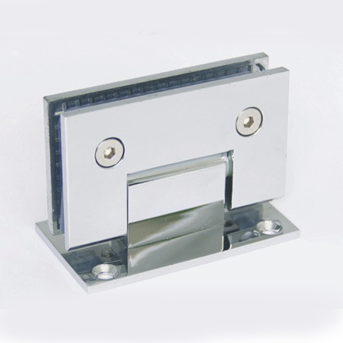 Glass To Wall  90° Shower Door Hinge