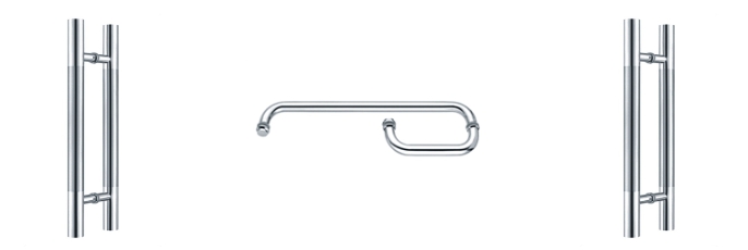 glass door handle wholesale