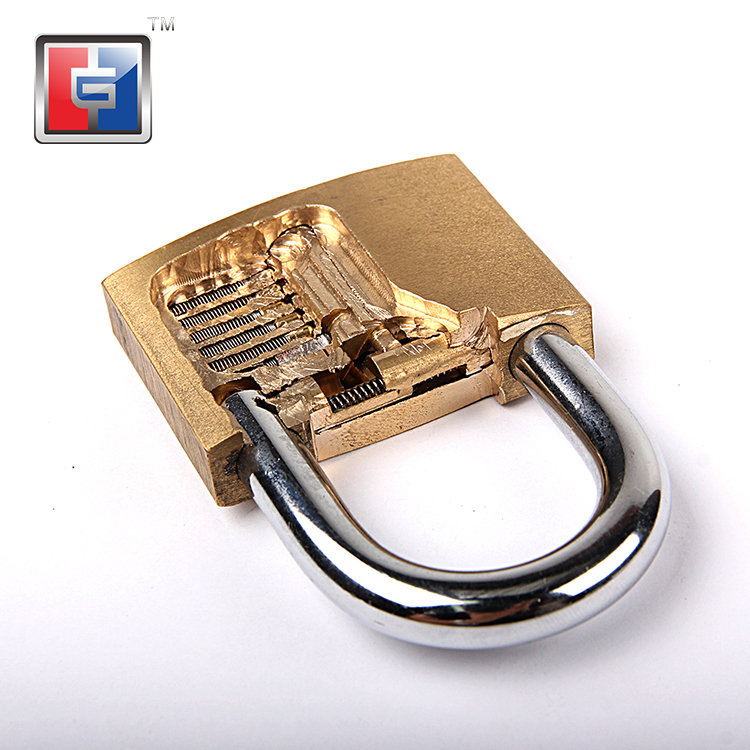 60毫米顶级安全实心黄铜重型最佳挂锁