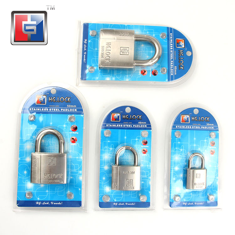 HIGH SECURITY STAINLESS STEEL 304 PADLOCK