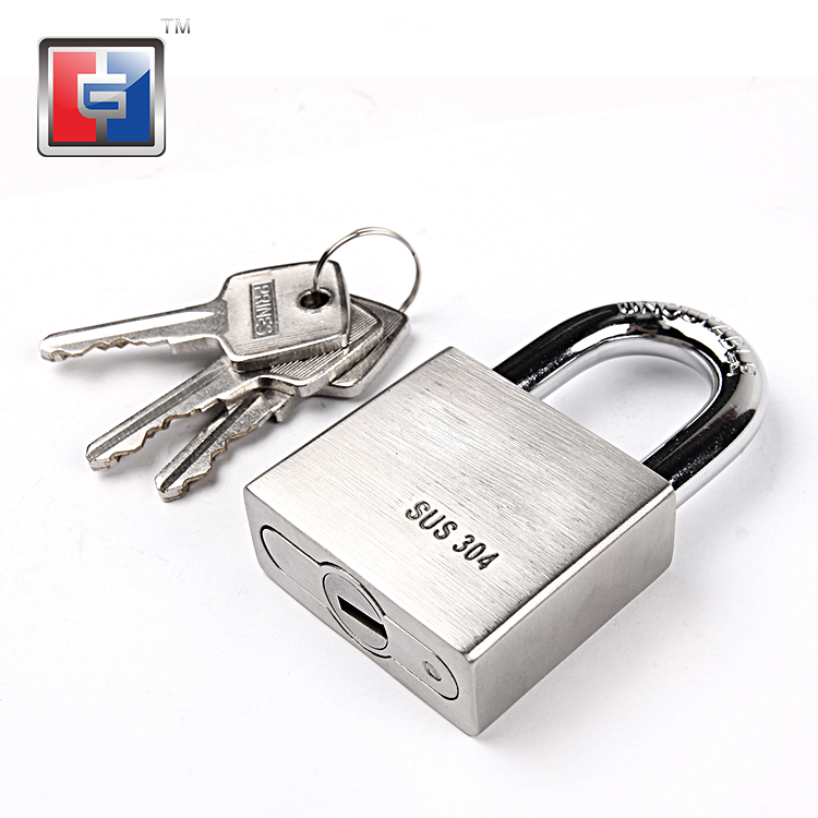 60MM ANTI CUT STRONG STAINLESS STEEL DOUBLE PIN PADLOCK