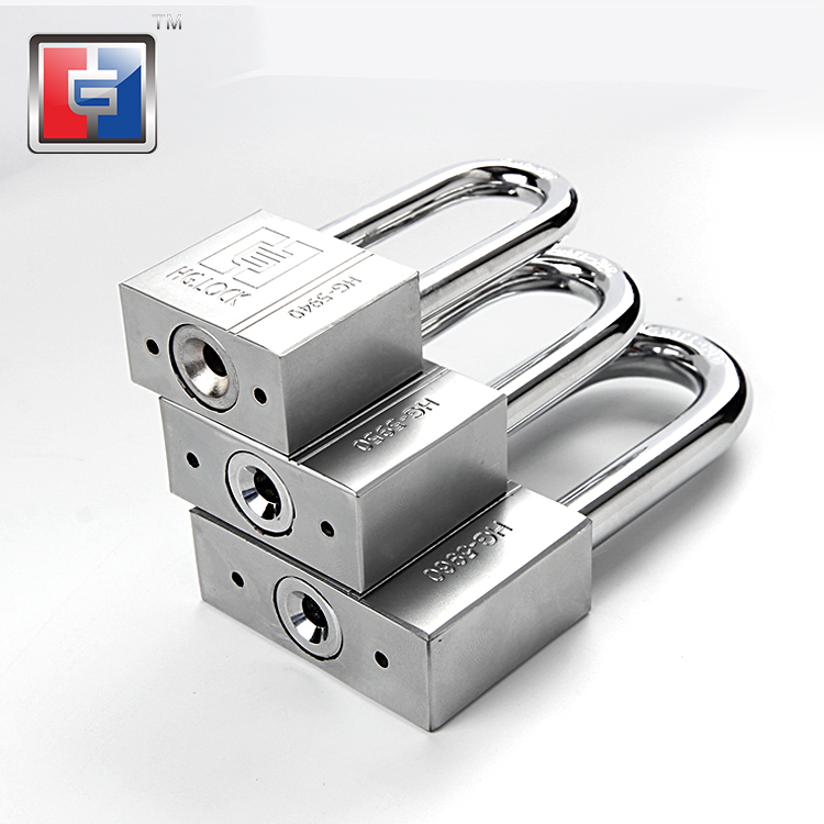 HEAVY DUTY HIGH QUALITY ANTI ACID ANTI HAMMER SAFETY BEST PADLOCK WITH LONG SHACKLE