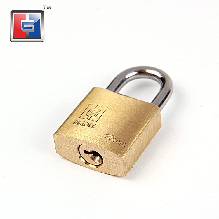 25MM SMALL LUGGAGE SAFETY HEAVY DUTY SOLID BRASS PADLOCK