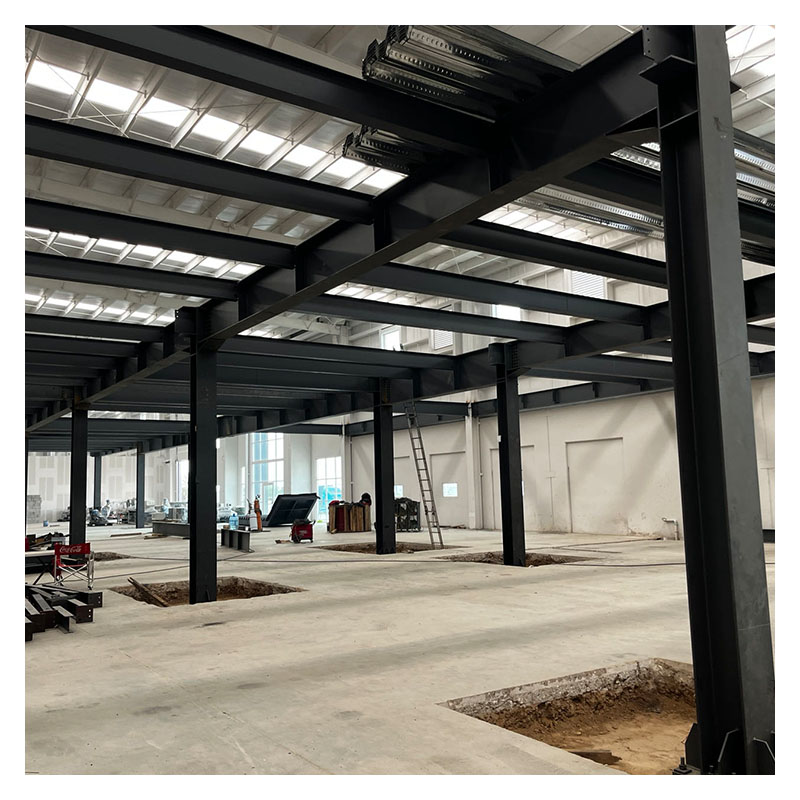 Mexico Prefabricated Steel Structure Warehouse Shed Hangar Column Building Steel Structure