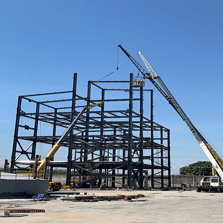 Steel Structure for Large Multi-Storey Prefabricated Assembly Buildings