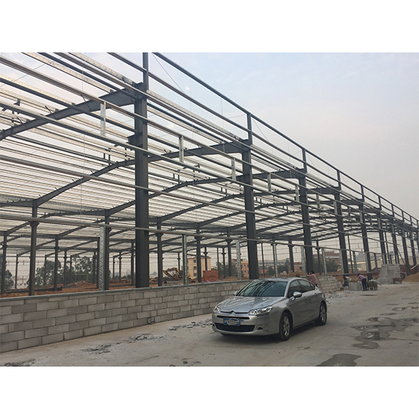 Q235 Q345 Low Carbon Steel Frame Steel Structure Factory Construction Site