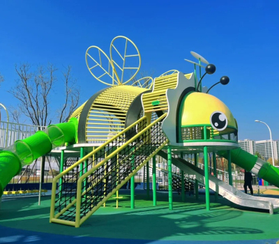 How about investing in a children's playground now? Di Le Ni Children's Park Gives You Wealth and Life