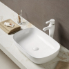 Lavabo de baño de gran tamaño con lavabo doble