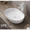 Lavabo de cerámica para baño, lavabo artístico