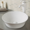 Lavabo de porcelana para baño de forma redonda