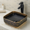 Small Size Vitreous China Pedestal Vessel Sink