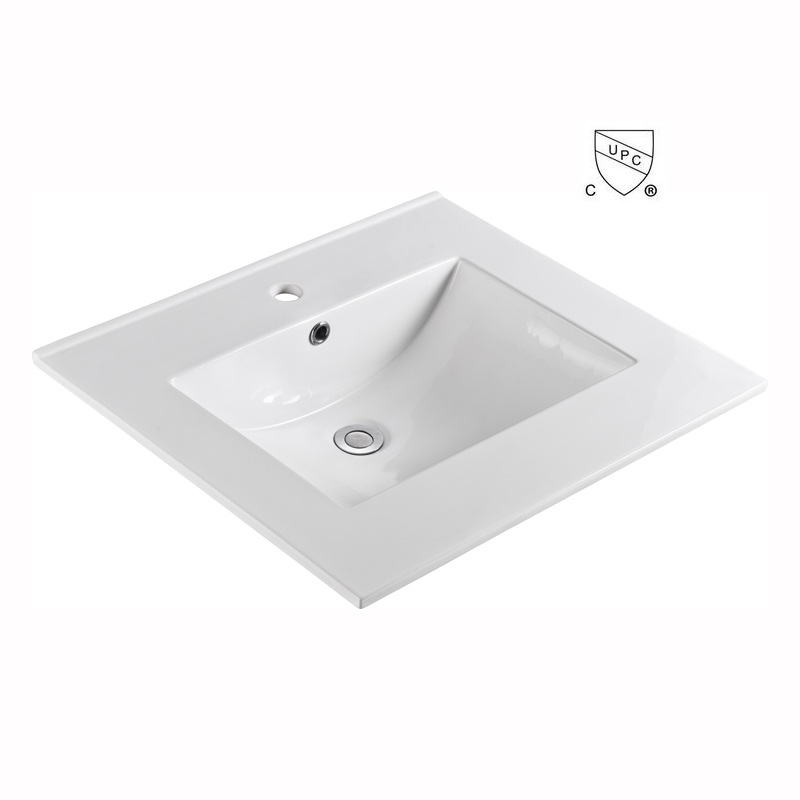 Lavabo de baño con lavabo de 22" de ancho