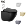 Wc Sanitary Ware Mounted Rimless Toilet Bowl Bathroom Ceramic Wall Hung Toilets