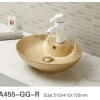 Large Size Oval Shape Ceramic Art Basin Lavatory