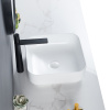 Ceramic White Porcelain Vessel Sink Extremely Resistant To Scratches And Stains