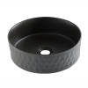 Designed Thin Edge Small Round Bathroom Sink