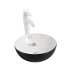 White Porcelain Ceramic Vessel Vanity Sink Art Basin