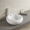 Lavabo de baño de cerámica moderno, lavabo para lavarse las manos